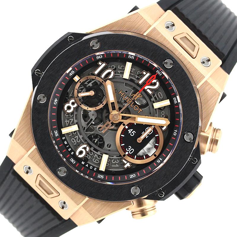 ウブロ Hublot ビッグバンウニコ キングゴールドセラミック 411 Om 1180 Rx 腕時計 メンズ 中古 101120353 Okura ヤフーショッピング店 通販 Yahoo ショッピング