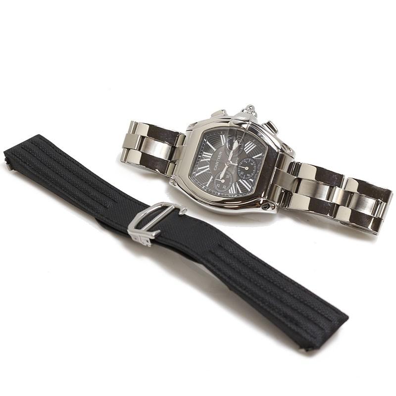 カルティエ Cartier ロードスター クロノグラフ W62007X6 腕時計 