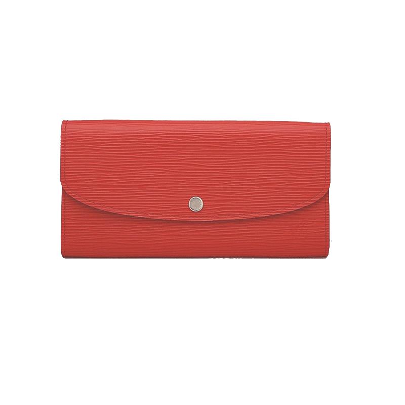 品質満点 二つ折り レディース 人気 ルイヴィトン 長財布 中古 赤 エピ ポルトフォイユ 長財布 Alrc Asia