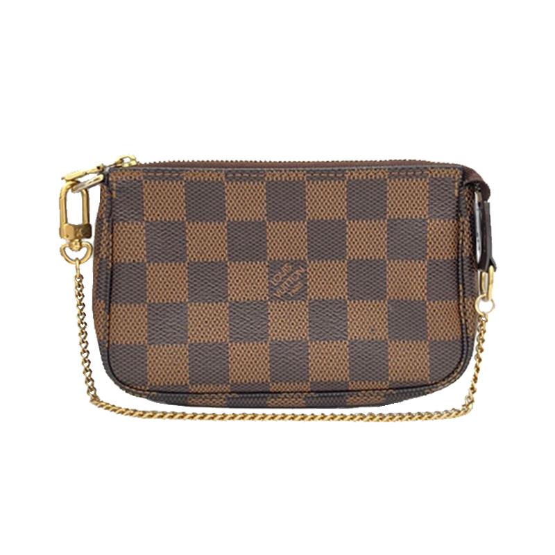 ルイヴィトン ミニ・ポシェット・アクセソワール ダミエ-