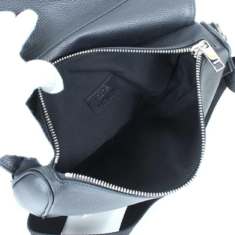 クリスチャン ディオール Christian Dior サドルバッグ 1adpo093ymj ブラック ボディバッグ メンズ 中古 Okura ヤフーショッピング店 通販 Yahoo ショッピング