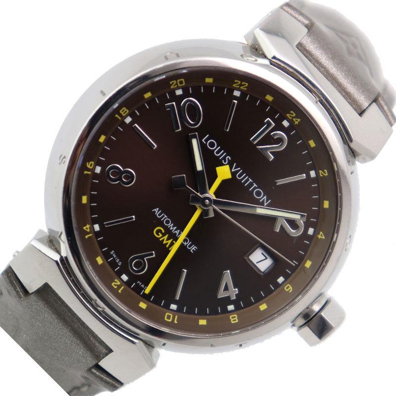 ルイ ヴィトン Louis Vuitton タンブ ル Gmt Q1131 自動巻き 腕時計 メンズ 中古 Okura ヤフーショッピング店 通販 Yahoo ショッピング