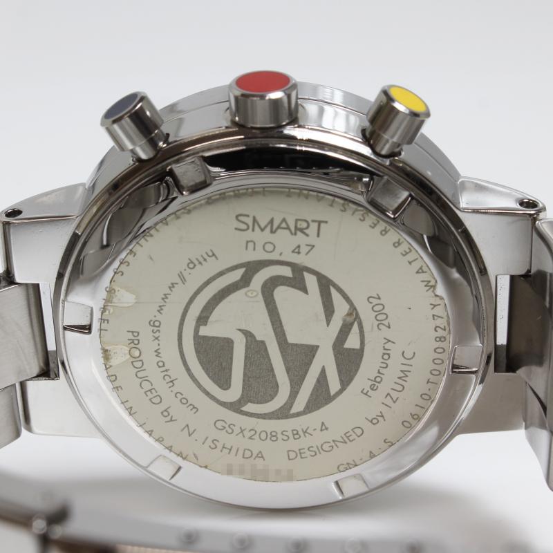 GSX SMART クォーツ腕時計 HISTORY GSX208SWH-4 | GSX WATCH JAPAN-時計・腕時計