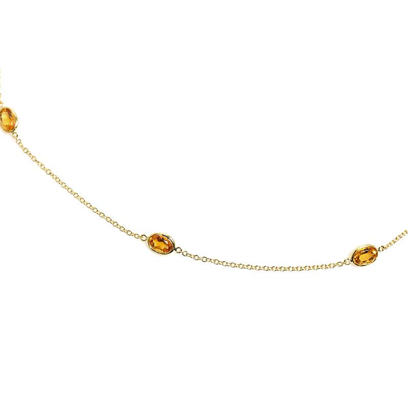 ガラヴェリ Garavelli シトリンネックレス レディース ジュエリー アクセサリー 中古 Okura ヤフーショッピング店 通販 Yahoo ショッピング