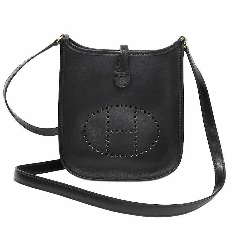 エルメス Hermes エヴリンtpm ブラック ゴールド金具 ショルダーバッグ レディース 中古 Okura ヤフーショッピング店 通販 Yahoo ショッピング
