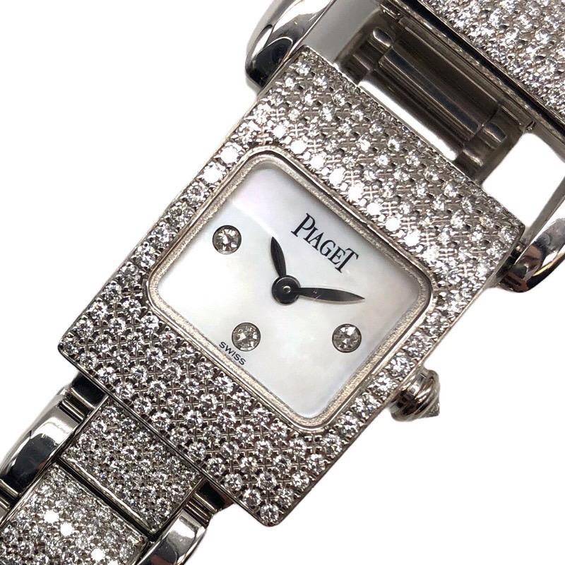 ピアジェ Piaget ミスプロトコール 5224 レディース ダイヤブレス ｗｇ 予約販売品 腕時計