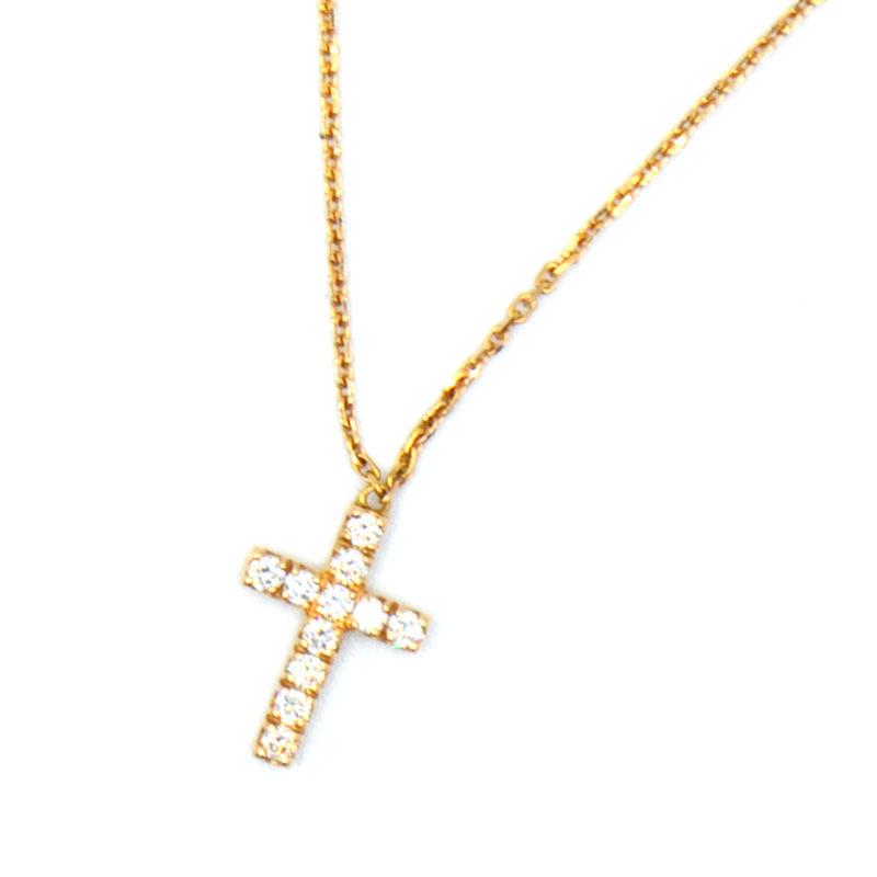 カルティエ Cartier シンボルクロスネックレス K18pg ジュエリー 中古 043 Okura ヤフーショッピング店 通販 Yahoo ショッピング