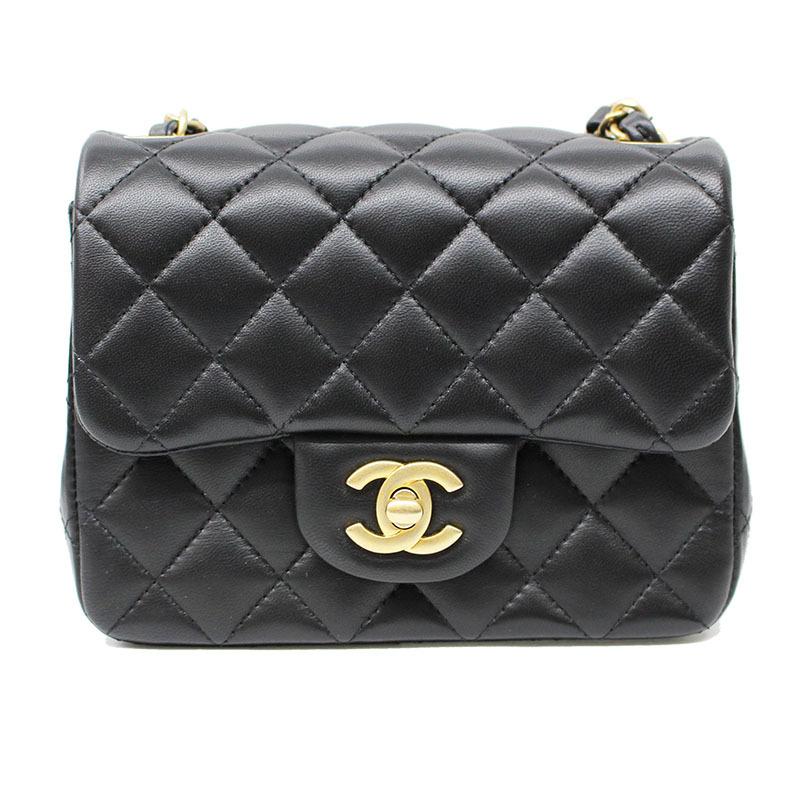 シャネル Chanel ミニマトラッセ ブラック ショルダーバッグ レディース 中古 Okura ヤフーショッピング店 通販 Yahoo ショッピング