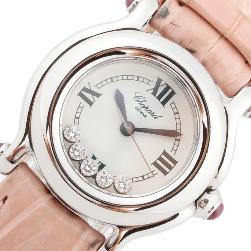 ショパール Chopard ハッピースポーツ 27 45 21 クオーツ ダイヤモンド 腕時計 レディース 中古 Okura ヤフーショッピング店 通販 Yahoo ショッピング