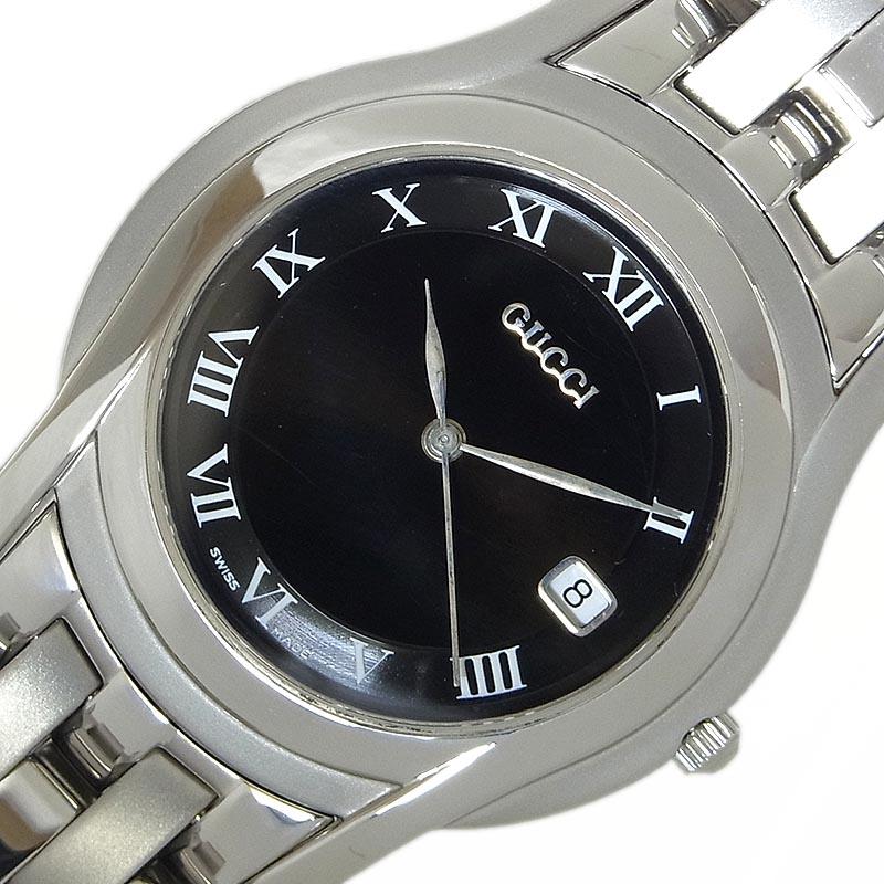 グッチ Gucci Gクラス 5500m Ya055302 クオーツ ブラック メンズ 腕時計 中古 210720049 Okura ヤフーショッピング店 通販 Yahoo ショッピング
