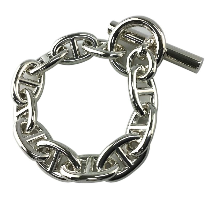 エルメス Hermes シェーヌダンクル ブレスレット Sv925 メンズ レディース ジュエリー アクセサリー 中古 Okura ヤフーショッピング店 通販 Yahoo ショッピング