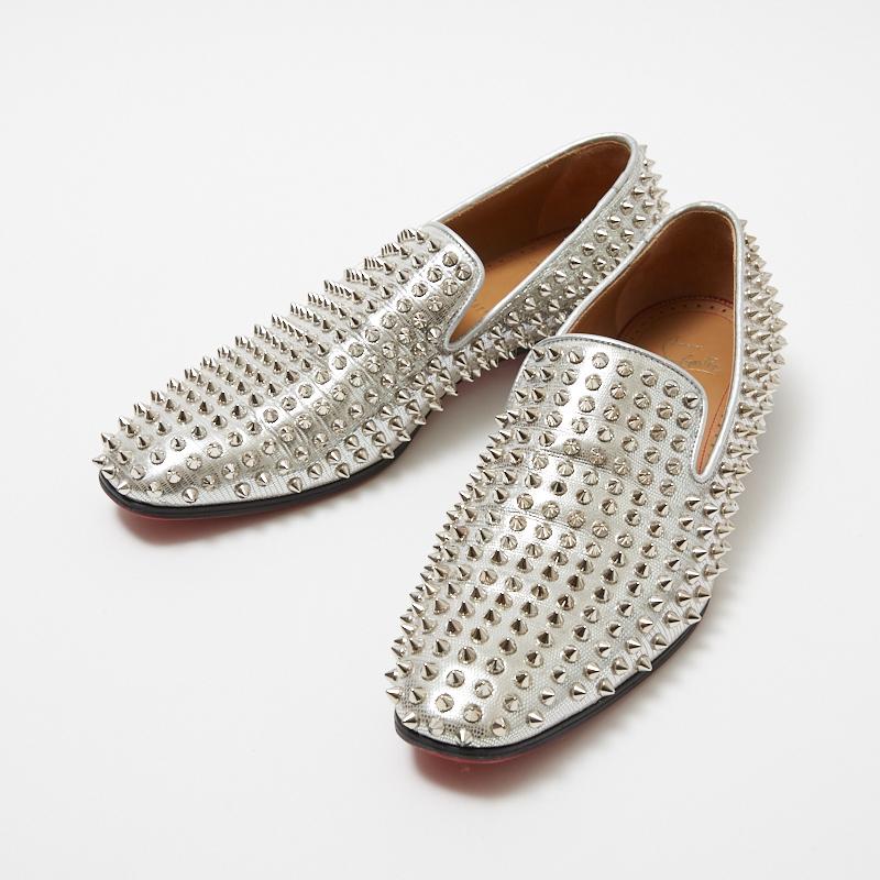 クリスチャン・ルブタン Christian louboutin DANDELION スタッズローファー シルバー サイズ40.5 ローファー メンズ 中古 :2300034054078:OKURA ヤフーショッピング店 - 通販 - Yahoo!ショッピング クリスチャン・ルブタン Christian louboutin DANDELION スタッズローファー シルバー サイズ40.5 ローファー メンズ 中古 :2300034054078:OKURA ヤフーショッピング店 - 通販 - Yahoo!ショッピング