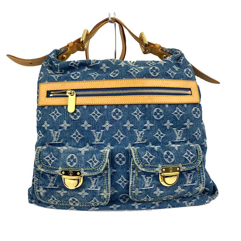 ルイ ヴィトン Louis Vuitton バギー Gm モノグラムデニム ショルダーバッグ 中古 Okura