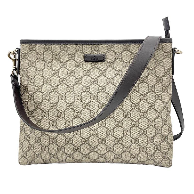 グッチ Gucci Ggスプリーム ショルダーバッグ 34 ブラウン Pvc レザー ショルダーバッグ メンズ 中古 Okura ヤフーショッピング店 通販 Yahoo ショッピング