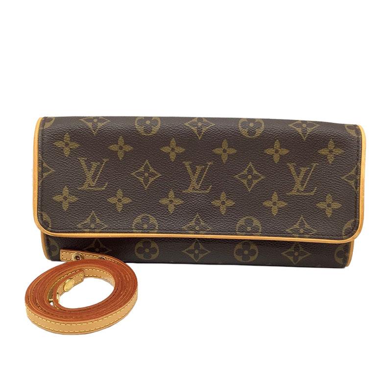 ルイ・ヴィトン LOUIS VUITTON ポシェットツインGM M51852 モノグラム ショルダーバッグ レディース 中古 :2300034469476:OKURA ヤフーショッピング店