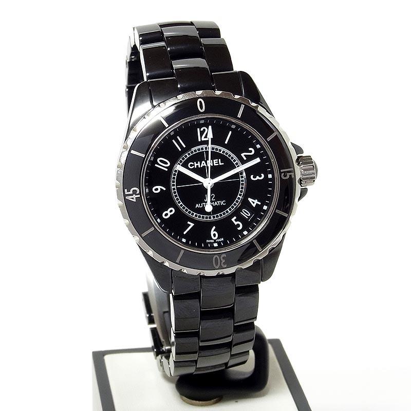 第一ネット オートマティック J12 Chanel シャネル H0685 メンズ 腕時計 中古 ブラック文字盤 シャネル Www Hayalimdekiyemekler Com