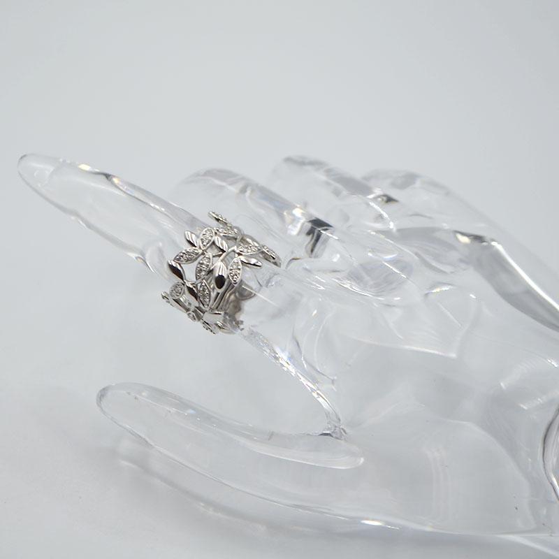 Tiffany オリーブ リーフ バンド リング11 5号 Www Agenciacuringa Com Br