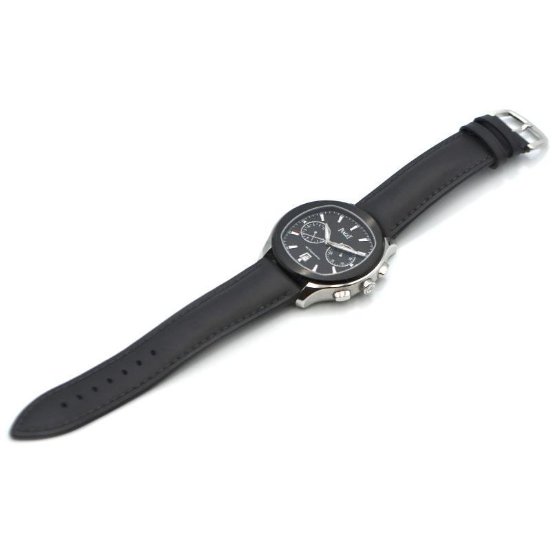 ピアジェ PIAGET ポロ S クロノグラフ G0A42002 ブラック 腕時計 