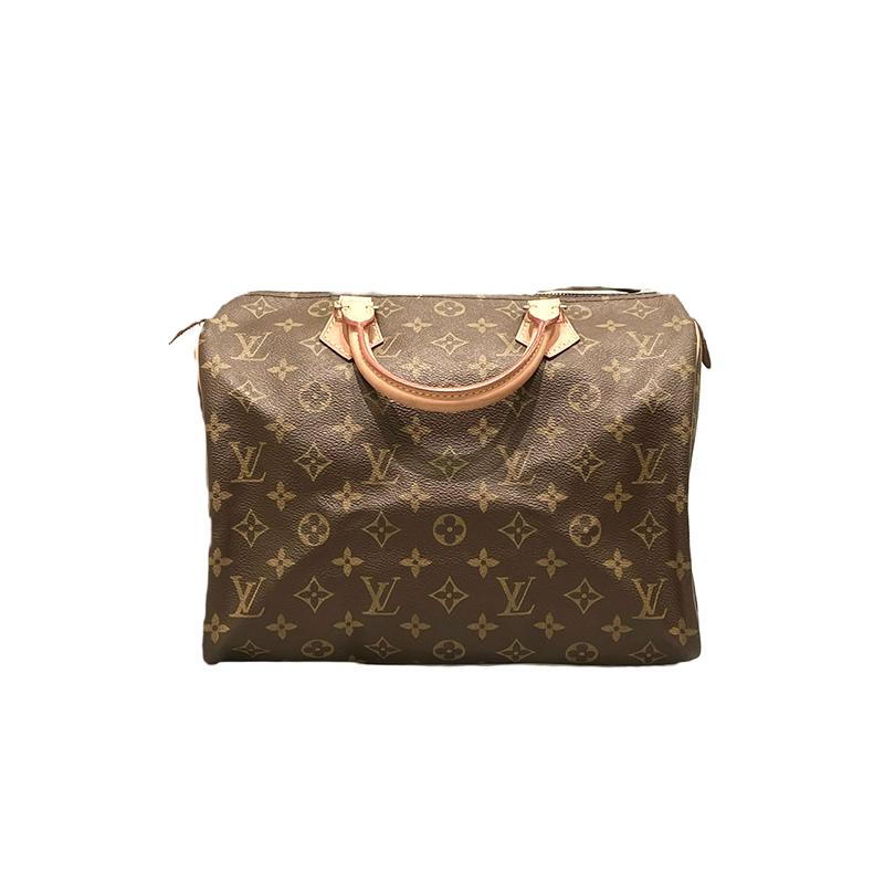 蔵 ルイヴィトン スピーディ 30 M モノグラム ブラウン 茶色 ハンドバッグ Louis Vuitton ボストンバッグ Fucoa Cl