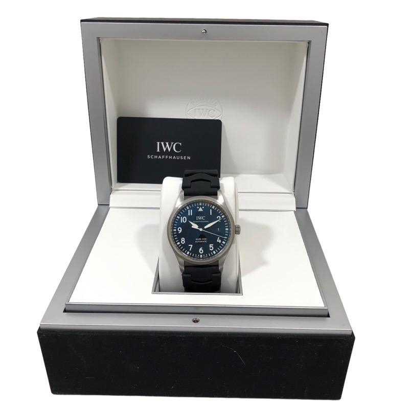 インターナショナルウォッチカンパニー IWC パイロットウォッチ マーク18 IW327009 ブラック文字盤 SS/ラバーストラップ(社外) 腕時計 メンズ 中古｜ookura7815｜08