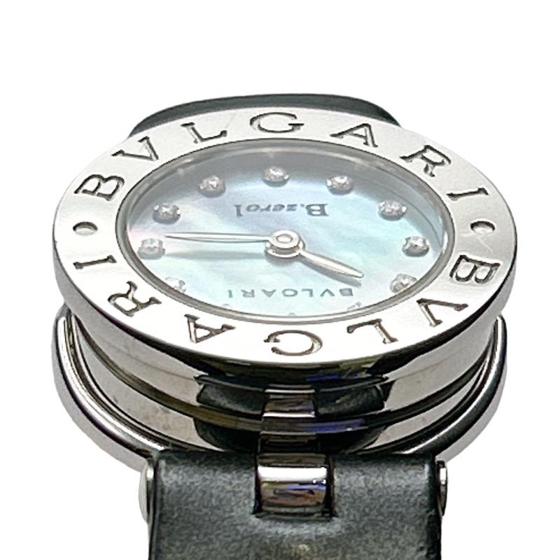 ブルガリ BVLGARI B-zero1　ブルーシェル BZ22S ステンレススチール 腕時計 レディース 中古｜ookura7815｜03