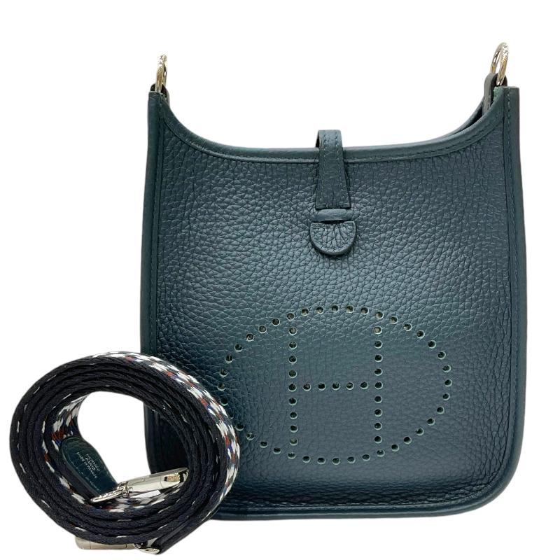 エルメス HERMES エヴリンTPM 粗忽 B刻 ブルーニュイ トリヨン  
