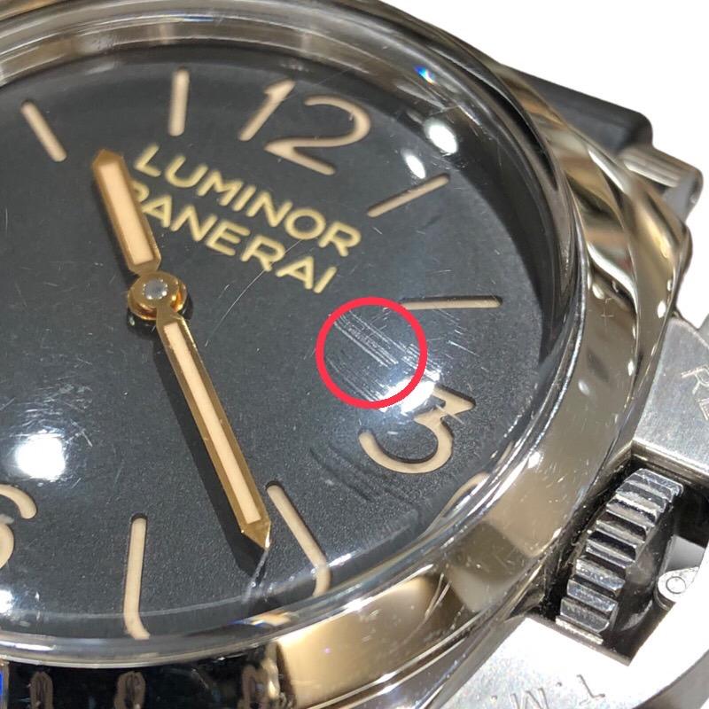 パネライ PANERAI ルミノール1950　３デイズ　アッチャイオ PAM00372 ブラック ステンレススチール 腕時計 メンズ 中古｜ookura7815｜07