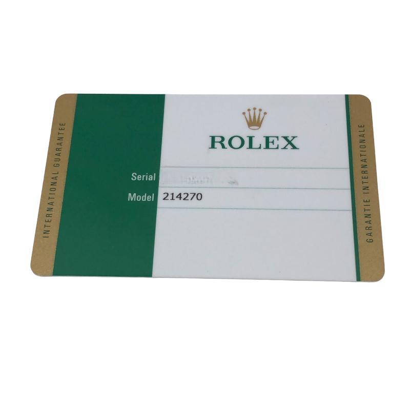 ロレックス ROLEX エクスプローラー1 ランダムシリアル 214270 ブラック文字盤 SS 腕時計 メンズ 中古｜ookura7815｜10