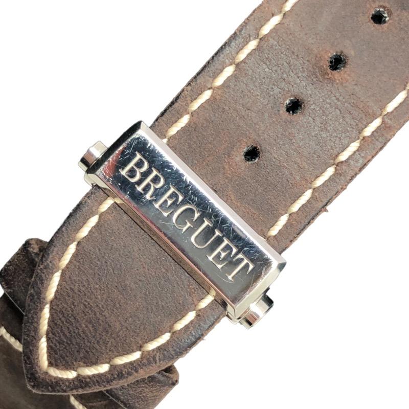 ブレゲ Breguet タイプXXl 3817 ブラック SS/革ベルト 腕時計 メンズ 中古｜ookura7815｜09