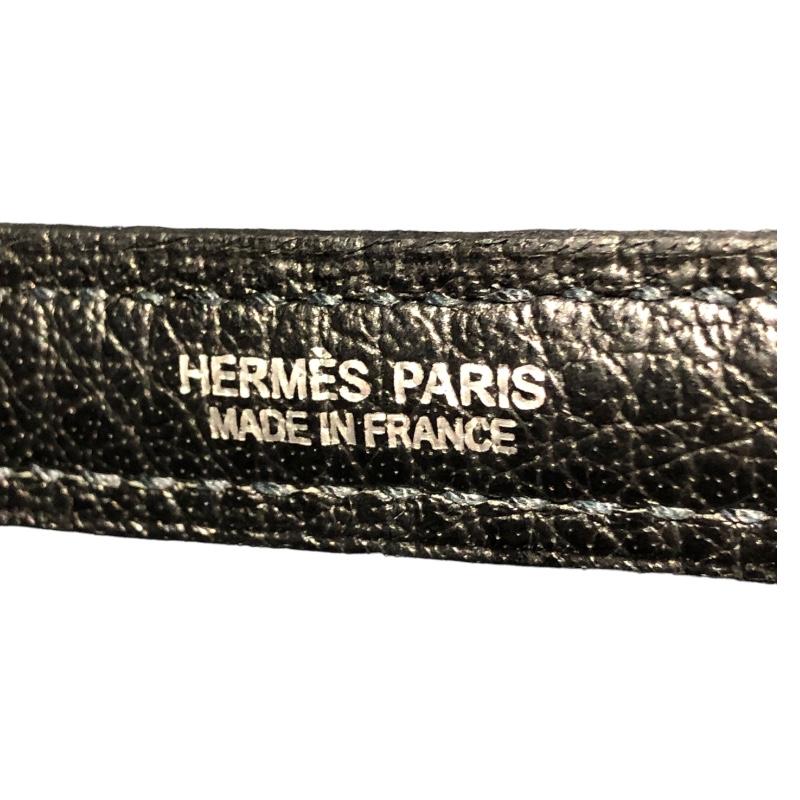 エルメス HERMES ガーデンパーティMM □K刻印 ネイビー/SV金具 トワルアッシュ トートバッグ ユニセックス 中古｜ookura7815｜09