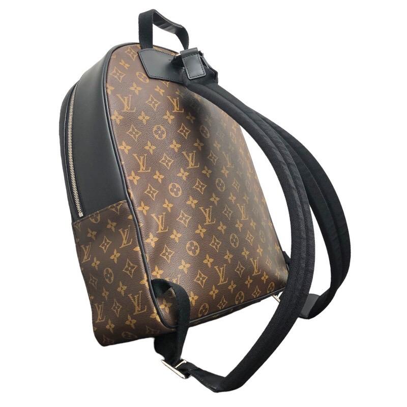 ルイ・ヴィトン LOUIS VUITTON ジョッシュ M41530 ブラウン モノグラム・マカサー リュック・デイパック メンズ 中古｜ookura7815｜02