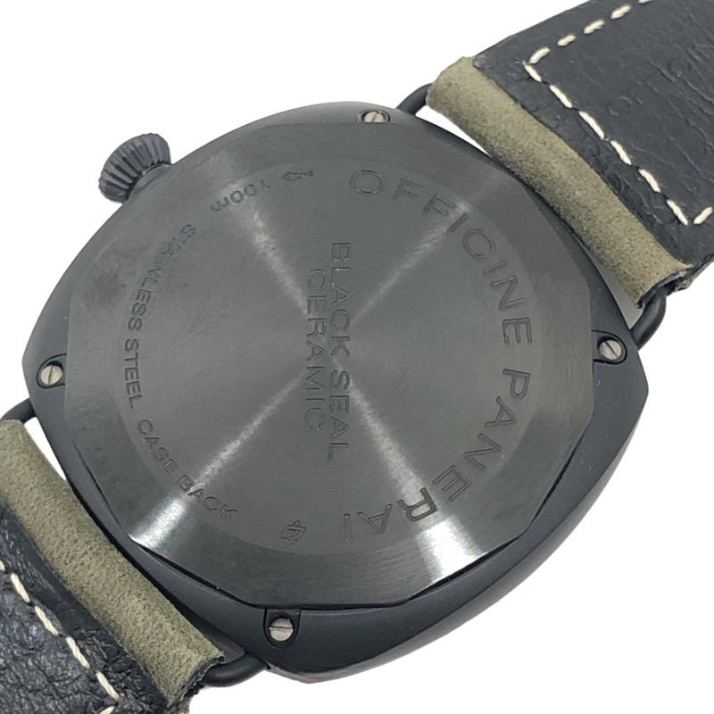 パネライ PANERAI ラジオミール チェラミカ PAM00643 ブラック文字盤 セラミック 腕時計 メンズ 中古｜ookura7815｜04