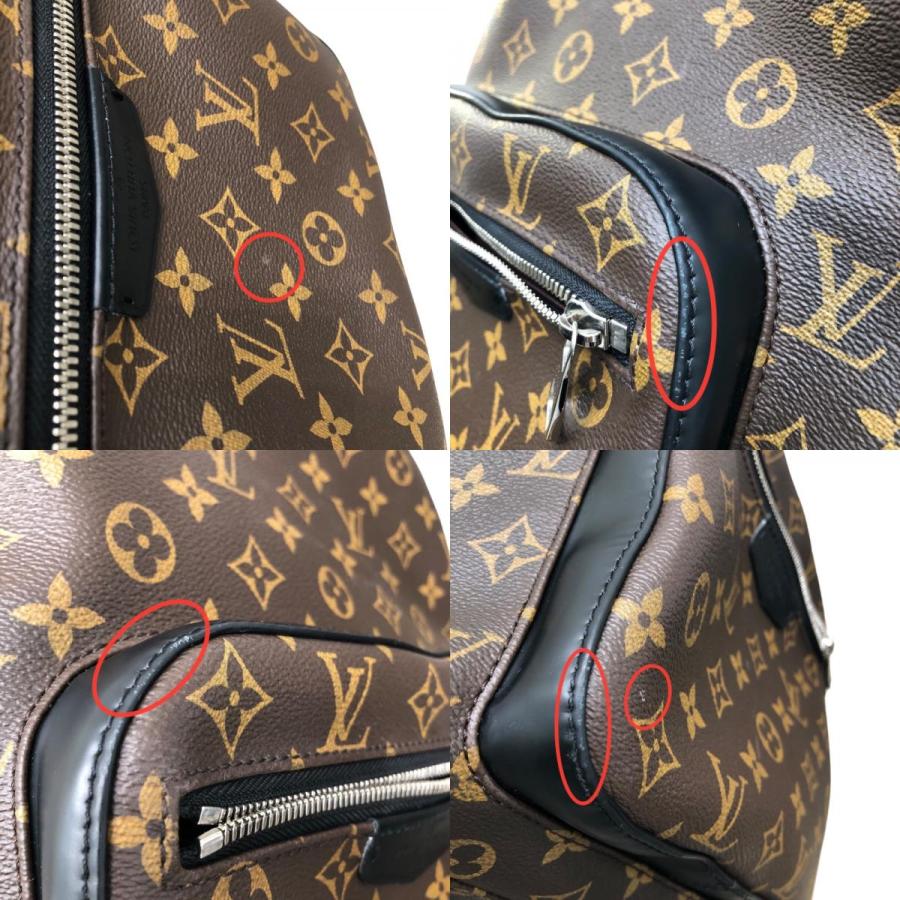 ルイ・ヴィトン LOUIS VUITTON ジョッシュNV M45349 ブラウン×黒 モノグラムキャンバス リュック・デイパック ユニセックス 中古｜ookura7815｜09