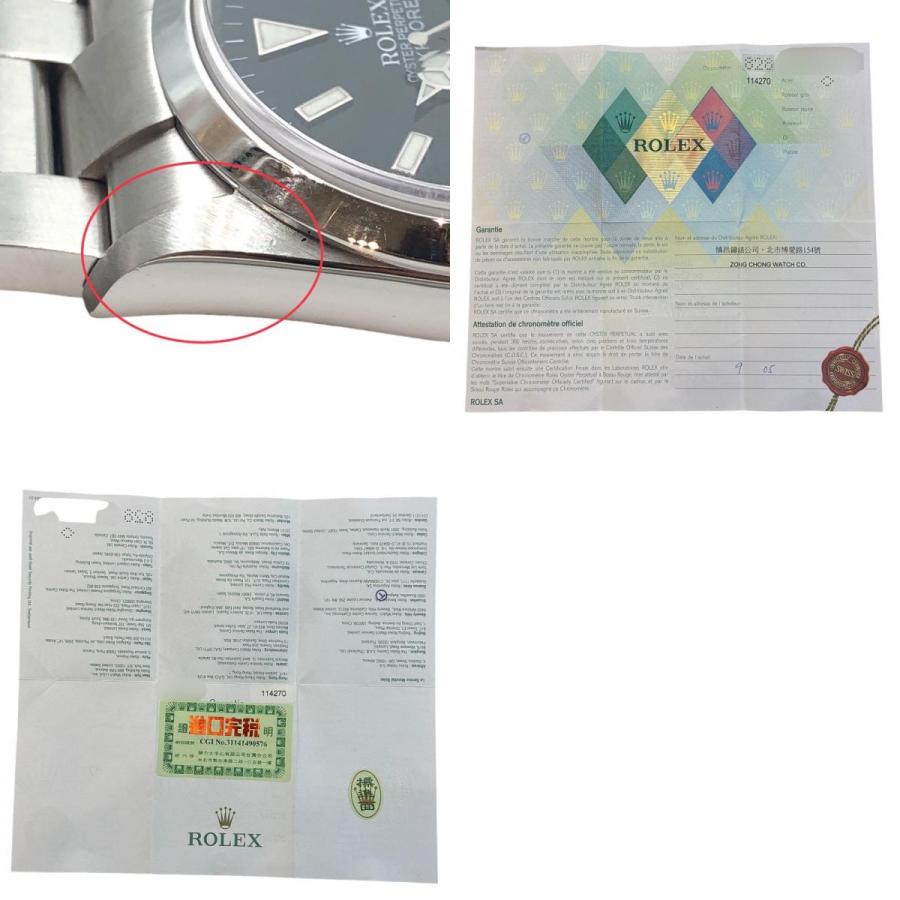 ROLEX ロレックス エクスプローラー1 114270 ブラック ROLEX ロレックス エクスプローラー1 114270 ブラック