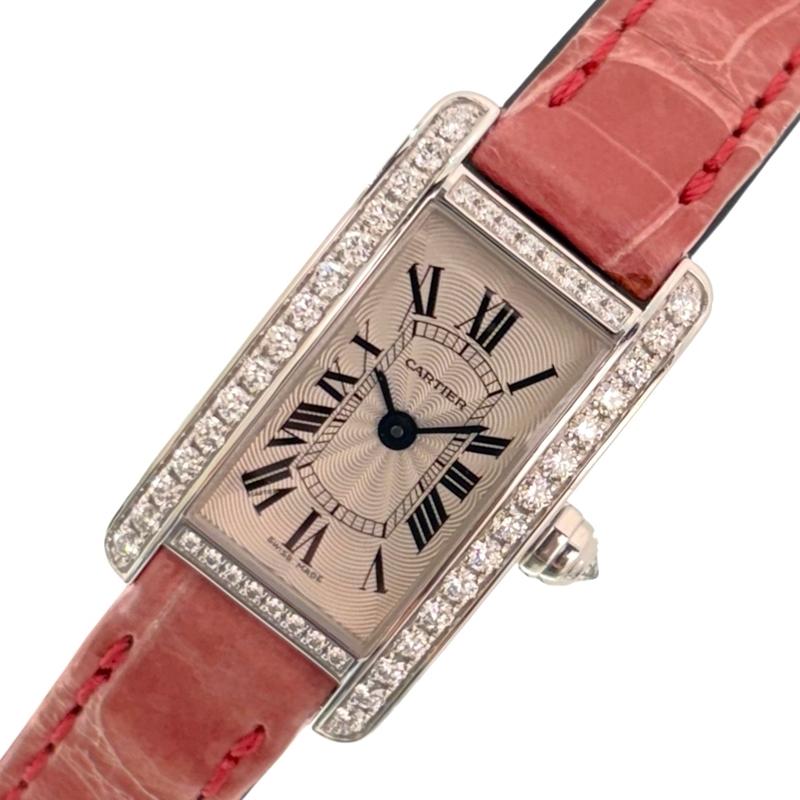 Cartier（カルティエ） タンク アメリカン ミニ WB710015 シルバー