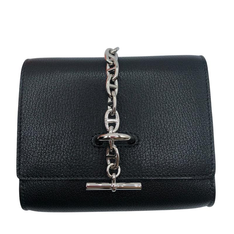 HERMES（エルメス） シェーヌダンクル コンパクトウォレット W刻