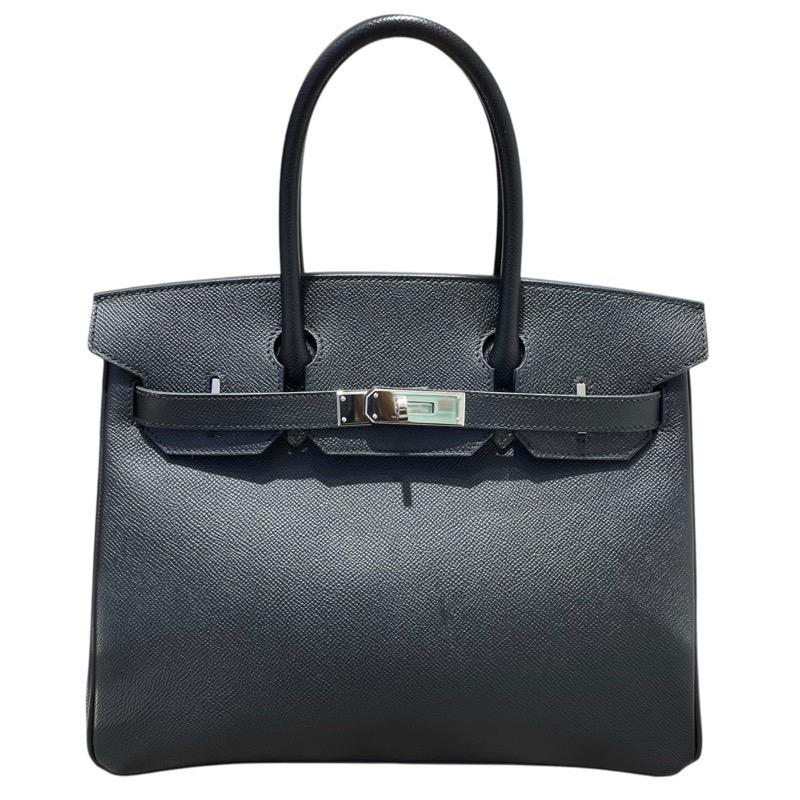 HERMES（エルメス） バーキン30 B刻 ブラック SV金具 エプソン 