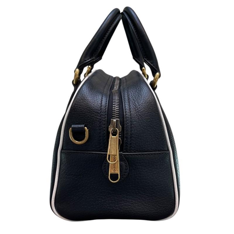 【GUCCI × adidas 】美品！ミニダッフルバッグ 702397 GUCCI グッチ ミニダッフルバッグ adidasコラボ 702397 レザー