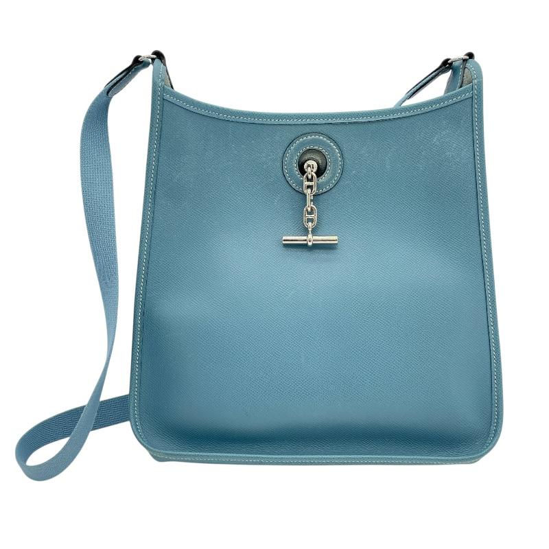 エルメス HERMES ヴェスパPM □J刻 ブルージーン クシュベル レディース ショルダーバッグ HERMES（エルメス） ヴェスパPM □J刻 ブルージーン クシュベル