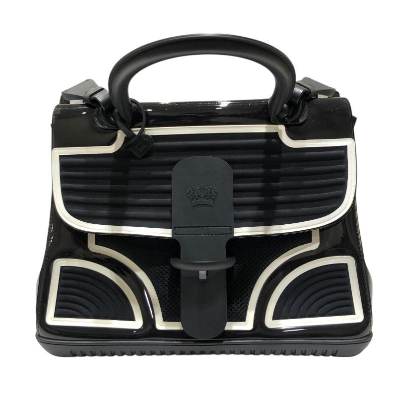デルヴォー DELVAUX ブリヨンMMチャンピオン ブラック・ホワイト 