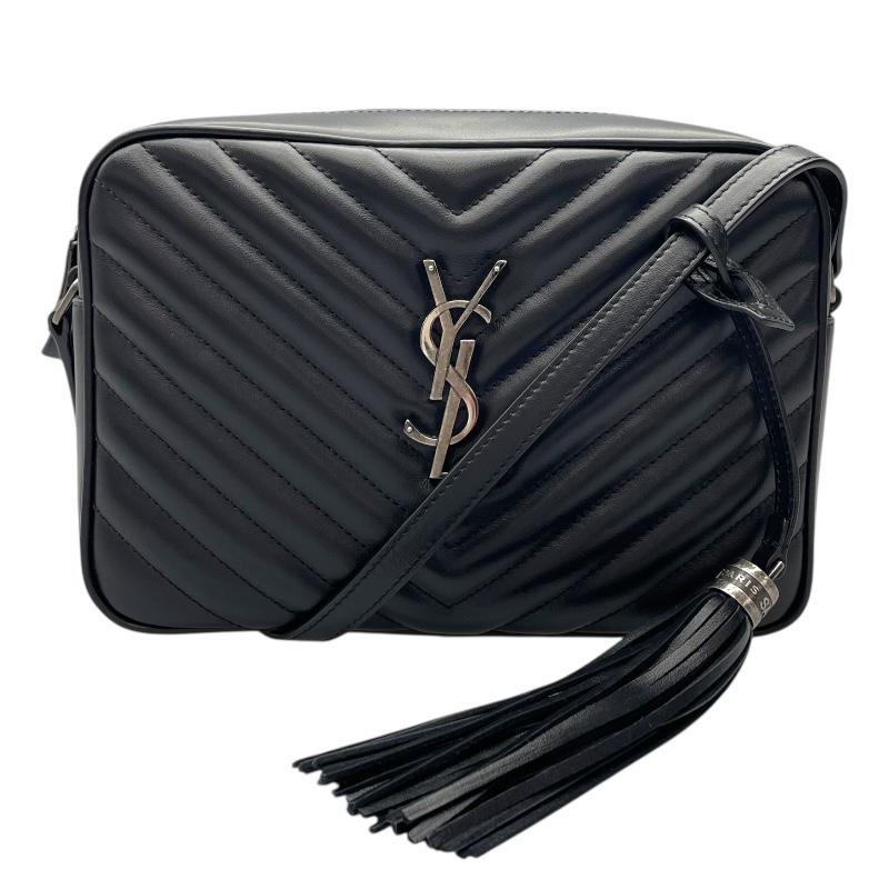 SAINT LAURENT サンローラン ルーカム カメラバッグ ブラック SAINT LAURENT サンローラン ルーカメラバッグ 612544 ブラック レザー