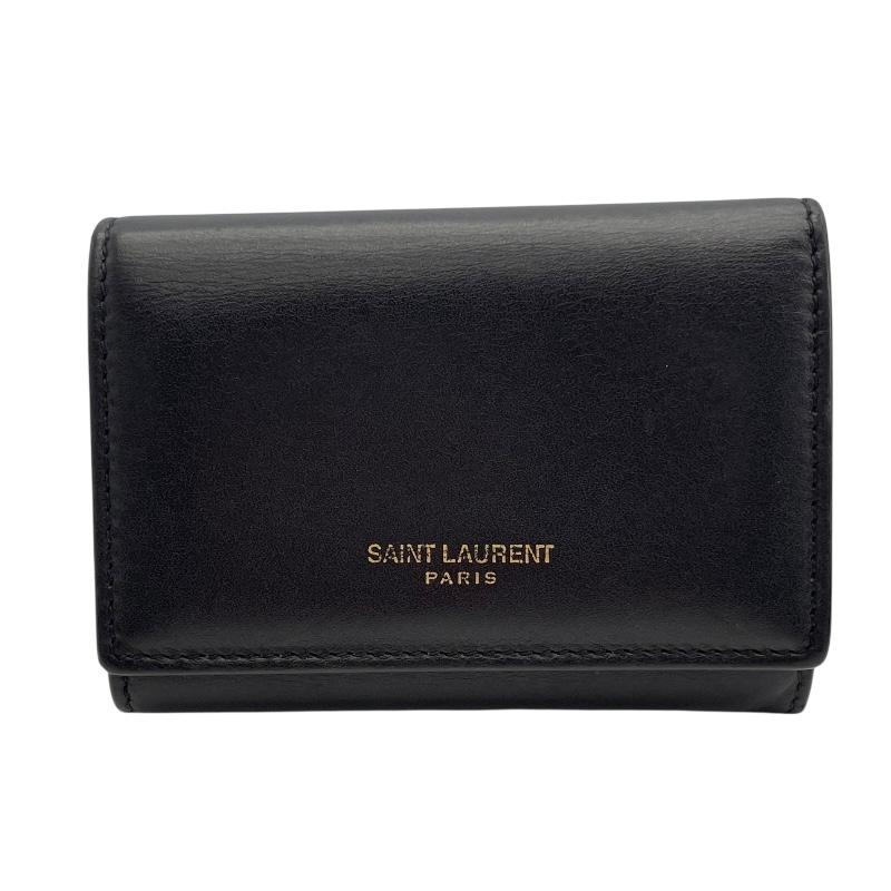 SAINT LAURENT サンローラン 6連キーケース 360432 ブラック カーフ  