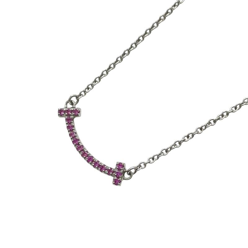 TIFFANY&Co.（ティファニー） TIFFANY＆CO Tスマイルネックレスミニ 