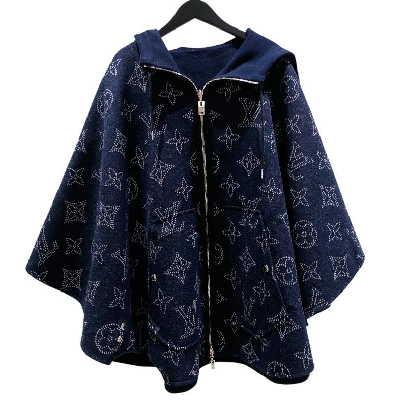 ルイヴィトン ケープコート モノグラムロゴ リバーシブル 極美品