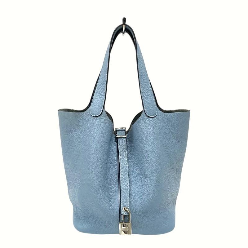 HERMES（エルメス） ピコタンロックMM □M刻 ブルーアトール シルバー 