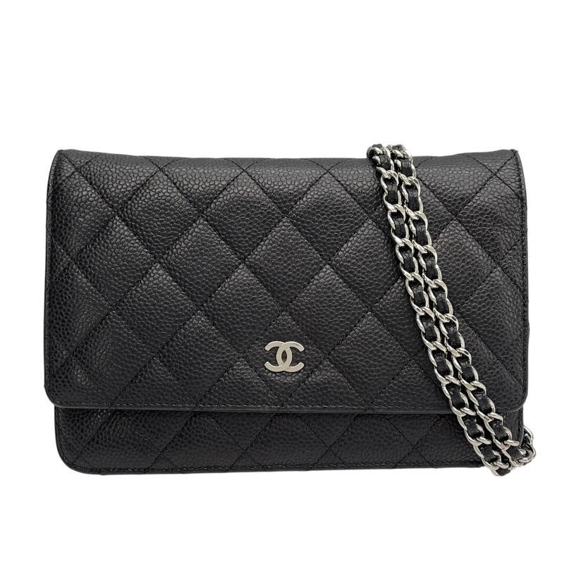 CHANEL（シャネル） マトラッセ チェーンウォレット A33814 21番台 