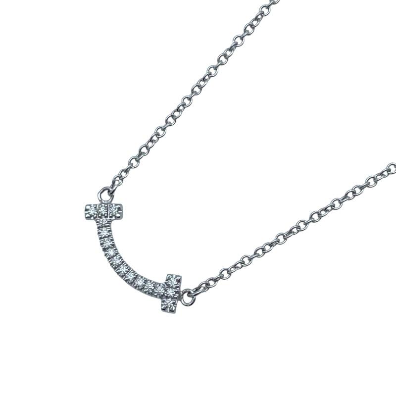 TIFFANY&Co.（ティファニー） TIFFANY＆CO Tスマイルダイヤネックレス 