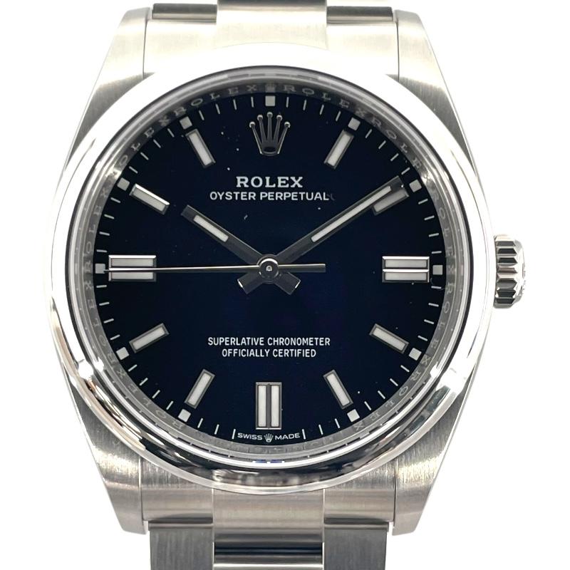 ロレックス ROLEX オイスターパーペチュアル36 126000 ブラック ステンレススチール 自動巻き メンズ 腕時計 ROLEX（ロレックス） オイスターパーペチュアル36 126000 SS ブラック