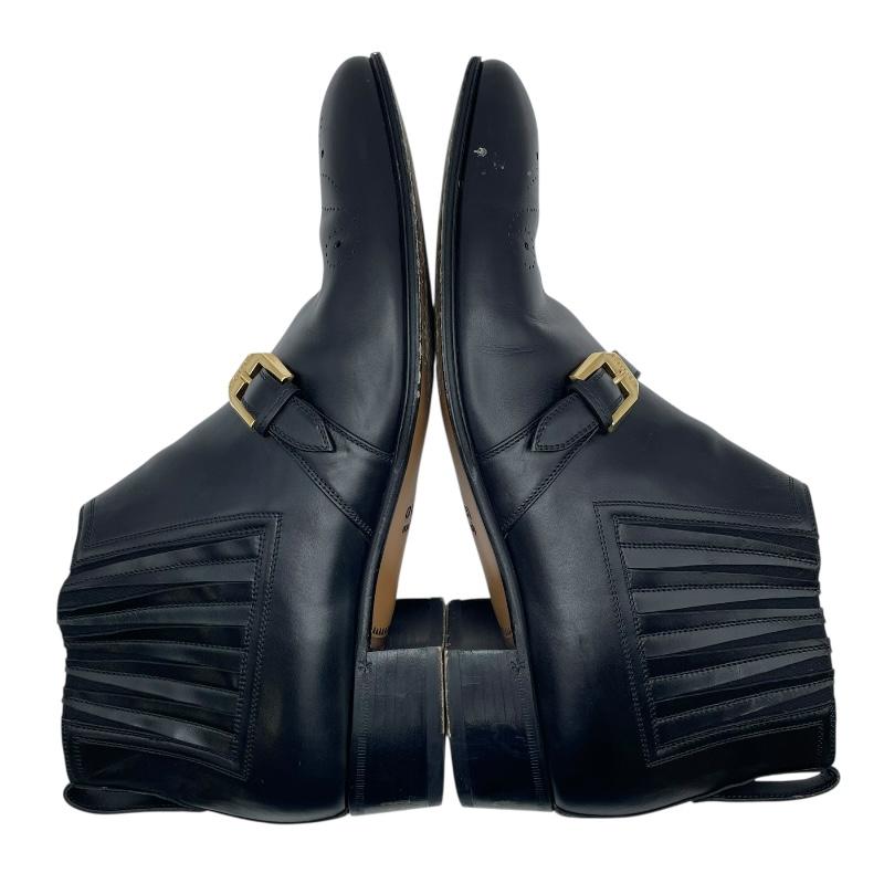 GUCCI（グッチ） サイドゴアアンクルブーツ 563268 ブラック レザー