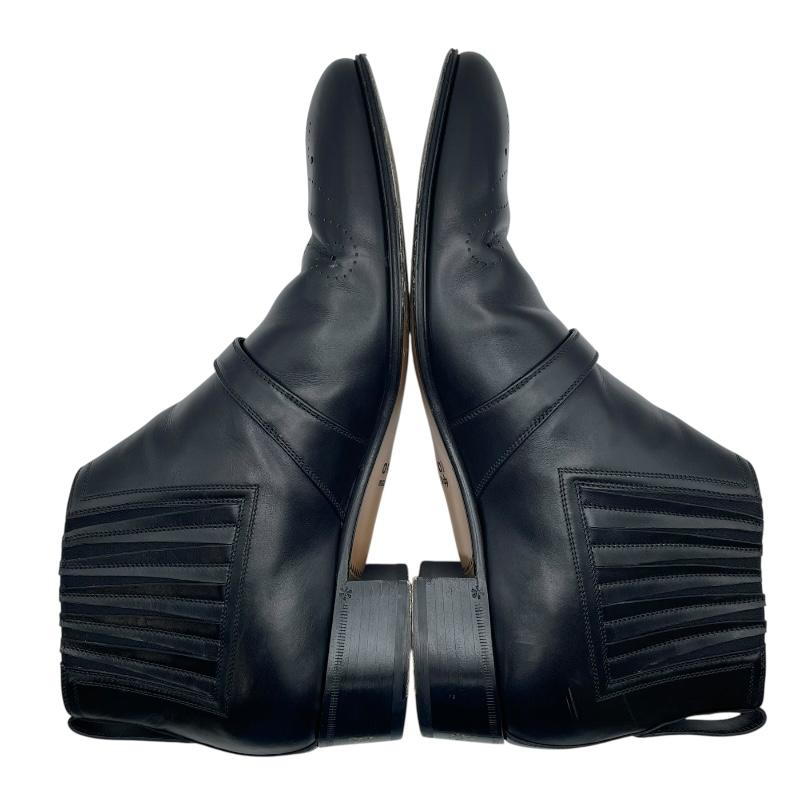 GUCCI（グッチ） サイドゴアアンクルブーツ 563268 ブラック レザー
